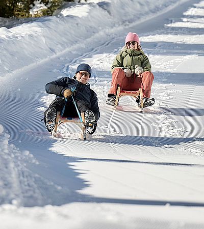 Tobogganing