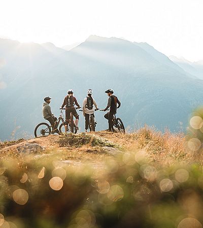 Biken in Sölden