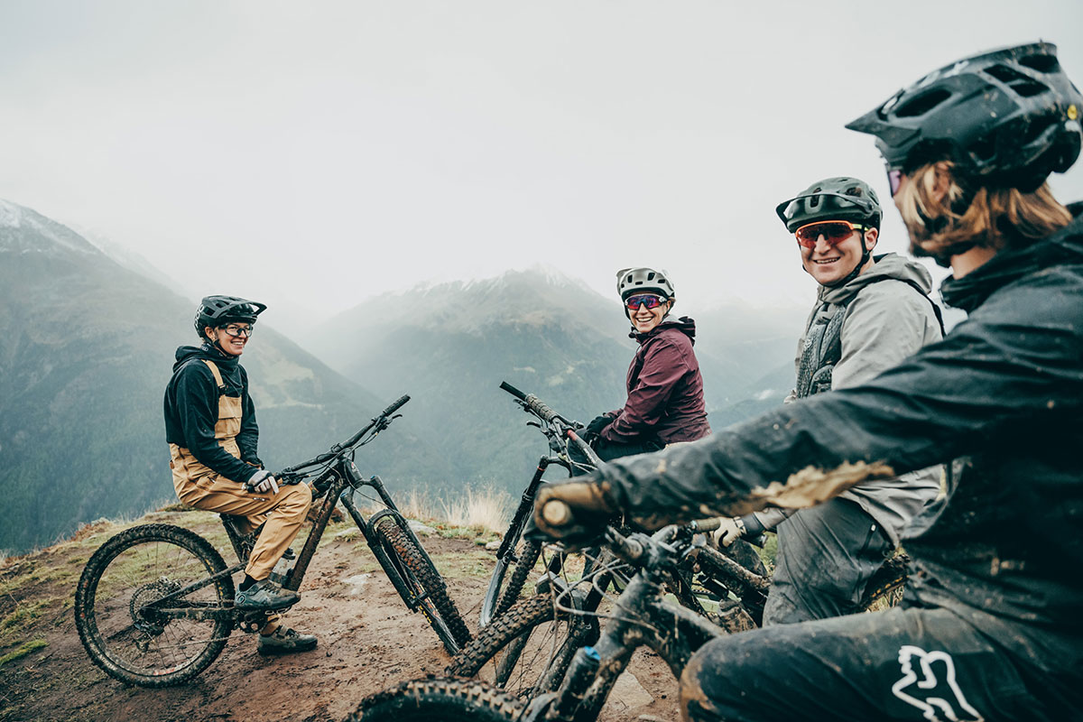 Biken in Sölden